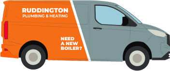 Ruddington plumbing and heating boiler experts van