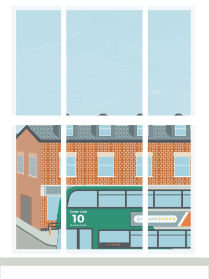 Respected heating engineers Ruddington window